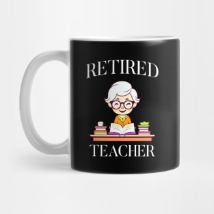 Retired Female Teacher Mug